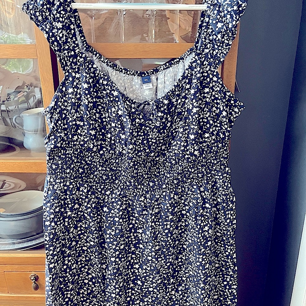 Floral Navy Dress